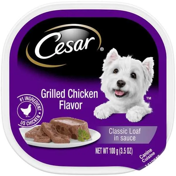 24/3.5 oz. Cesar Grilled Chicken Flavor In Sauce - Dog/Cat Supplements